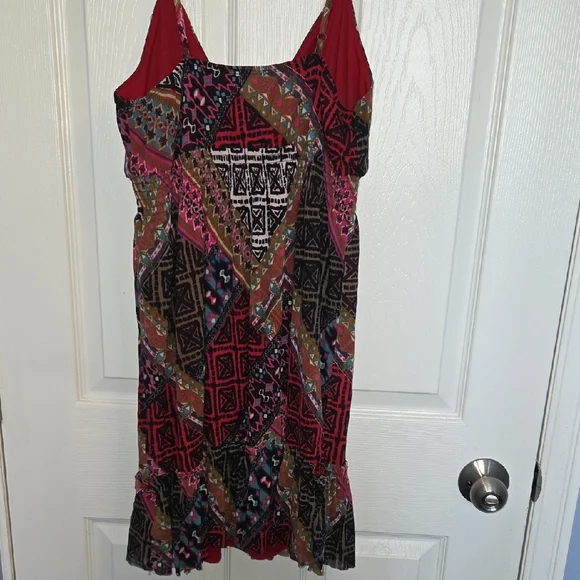 Kismet Vibrant Patchwork Mini Dress - Picture 5 of 5